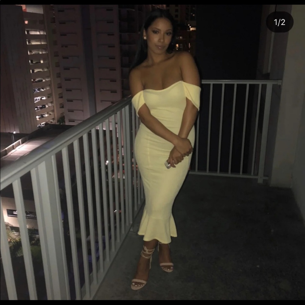 Fishtail dress